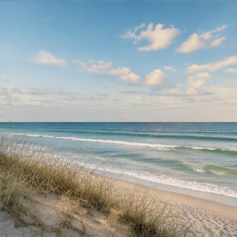 Original generated Florida coastal home-service landscape