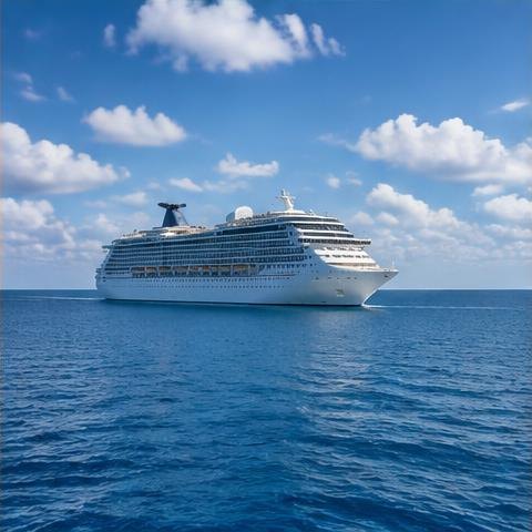 Original generated illustration for carnival cruise injuries, not a case photograph