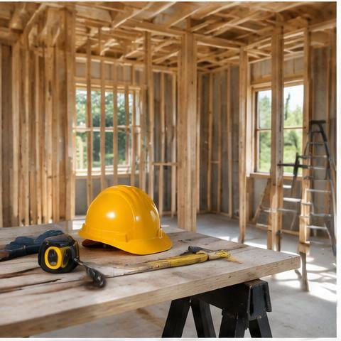Original generated illustration for construction and contractor disputes, not a case photograph