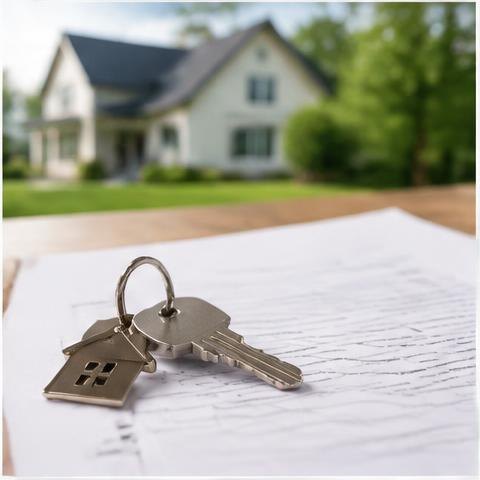 Original generated illustration for purchase contract and deposit disputes, not a case photograph