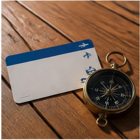 Original generated cruise ticket contract and deadlines illustration, not a case photograph
